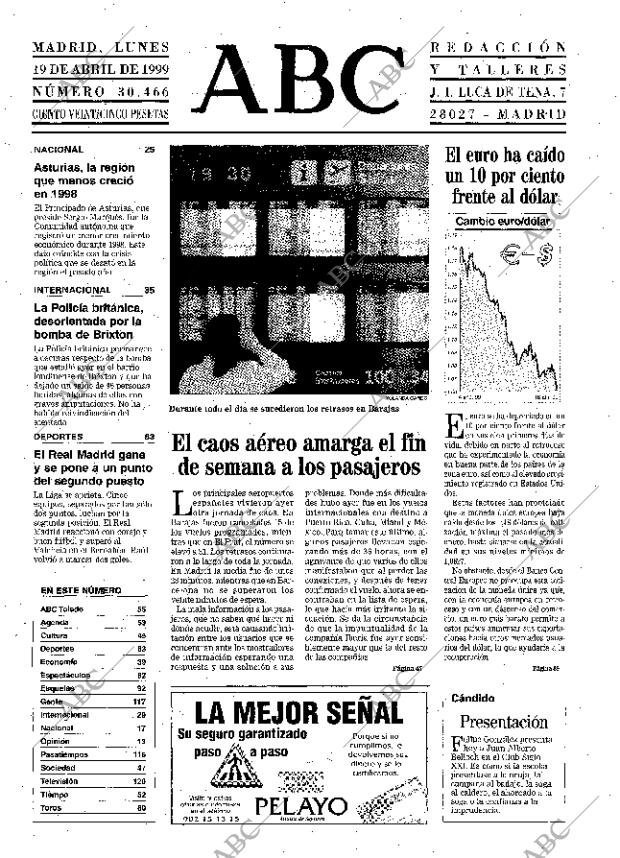 ABC MADRID 19-04-1999 página 11
