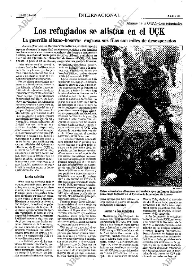 ABC MADRID 19-04-1999 página 31