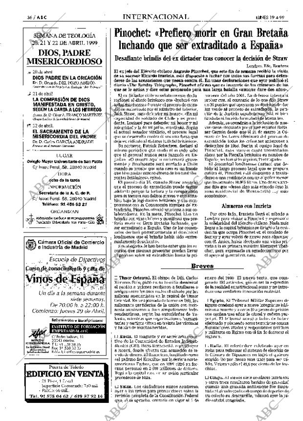 ABC MADRID 19-04-1999 página 36