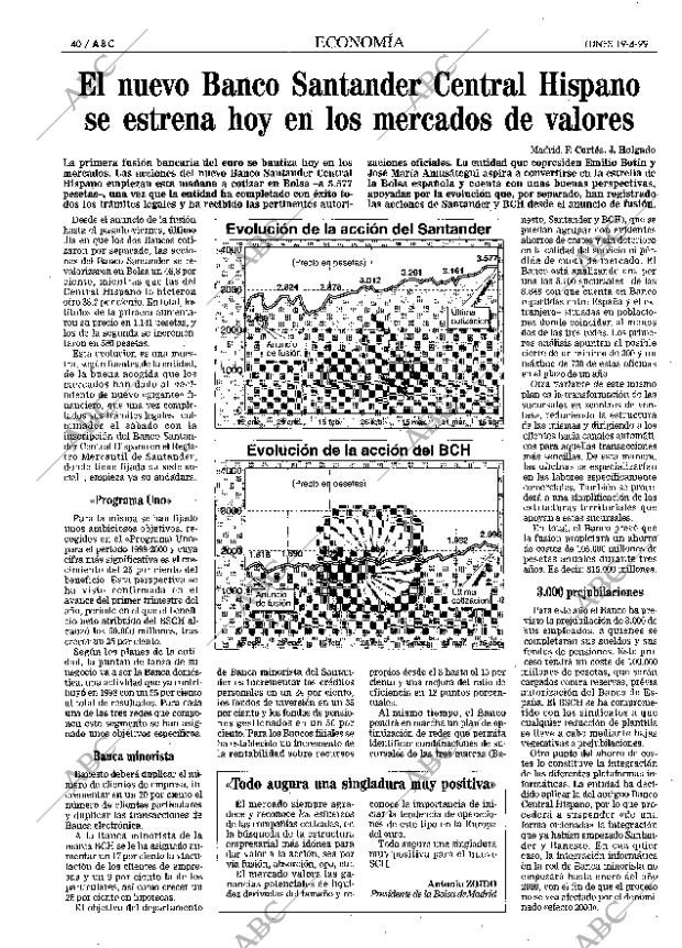 ABC MADRID 19-04-1999 página 40