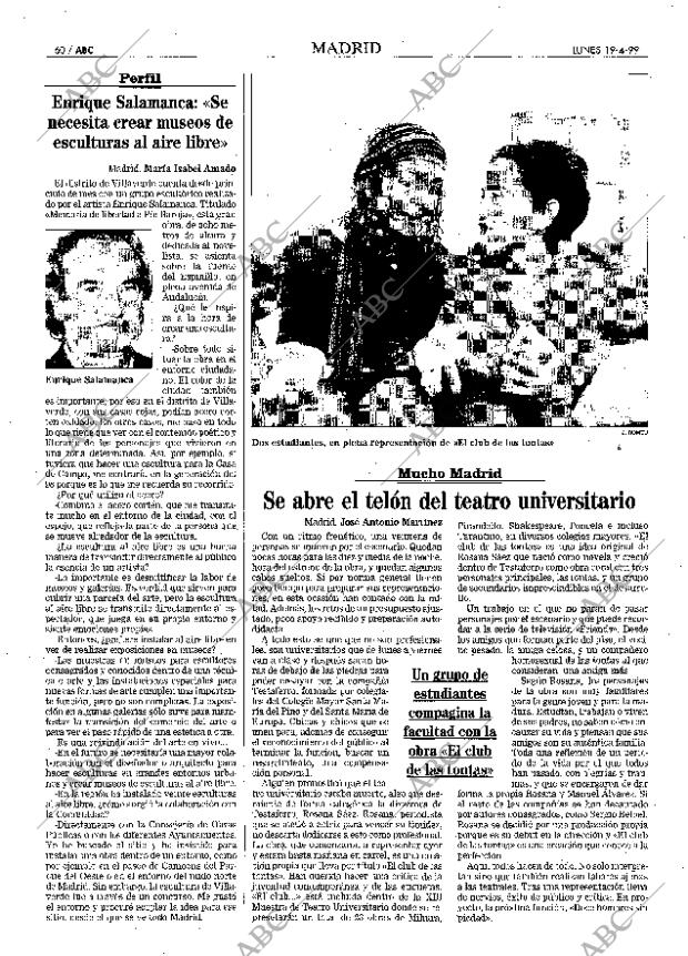 ABC MADRID 19-04-1999 página 60