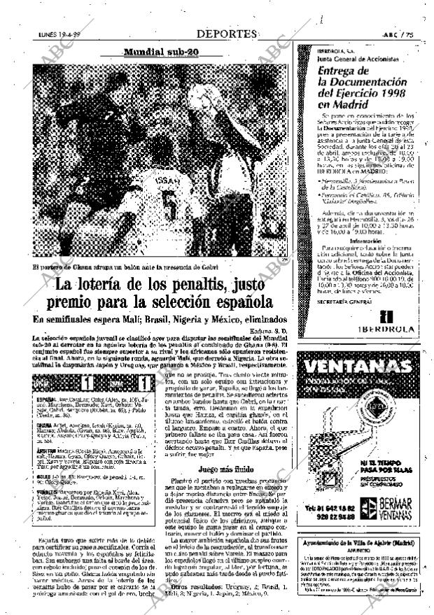ABC MADRID 19-04-1999 página 75