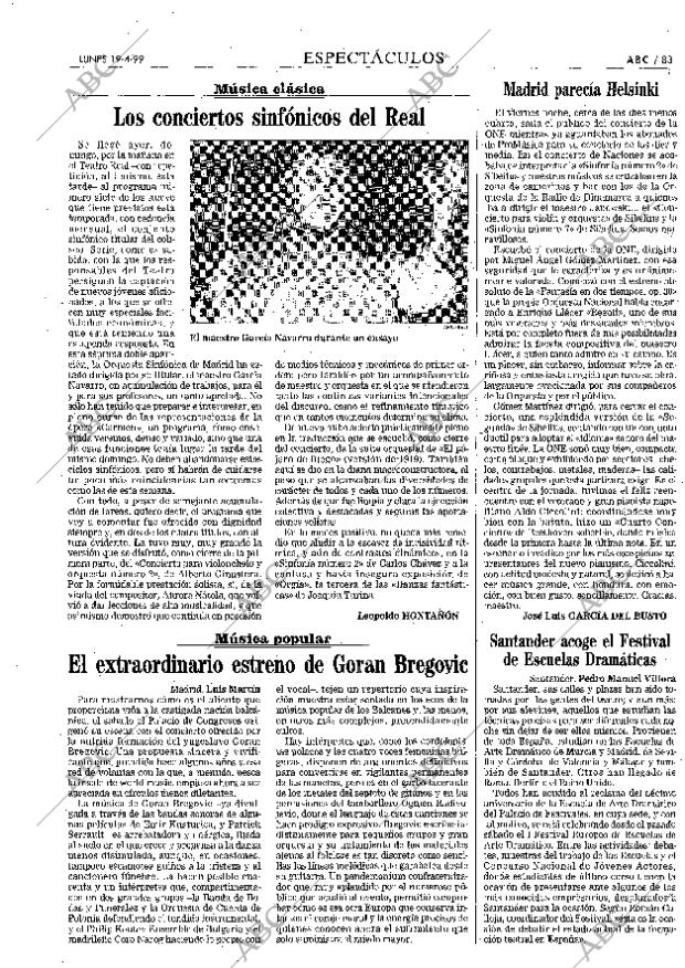 ABC MADRID 19-04-1999 página 83