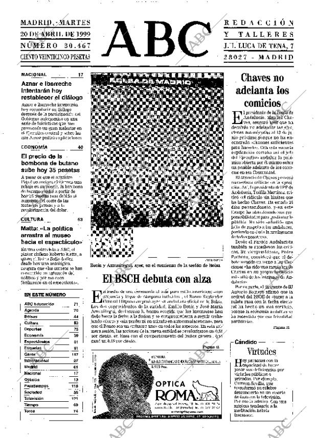 ABC MADRID 20-04-1999 página 11