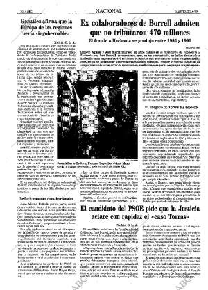 ABC MADRID 20-04-1999 página 20