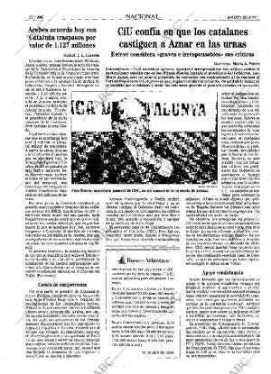 ABC MADRID 20-04-1999 página 22