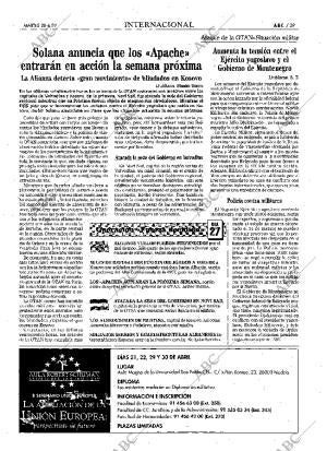 ABC MADRID 20-04-1999 página 29