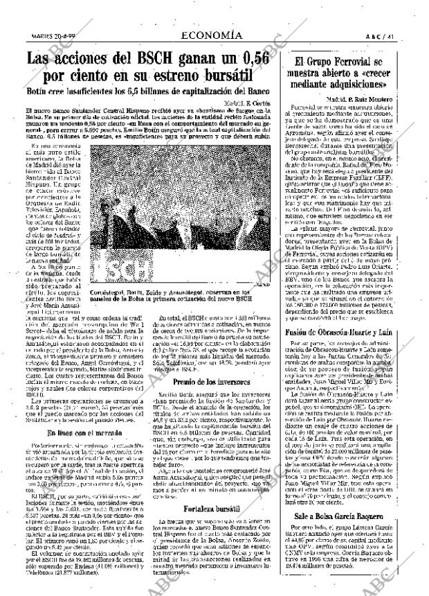 ABC MADRID 20-04-1999 página 41