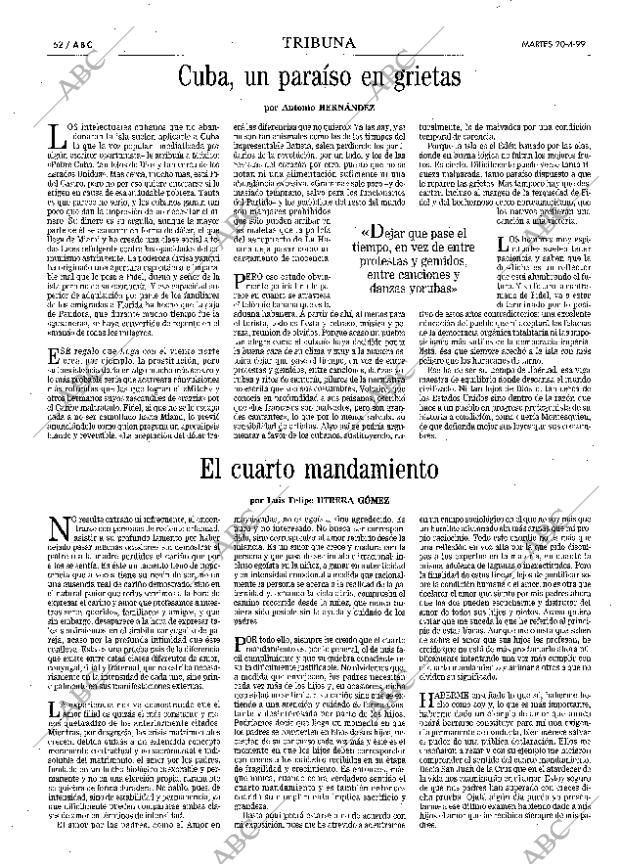 ABC MADRID 20-04-1999 página 52