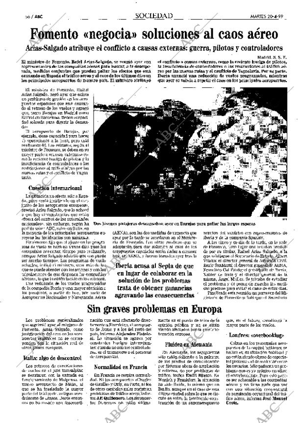 ABC MADRID 20-04-1999 página 56