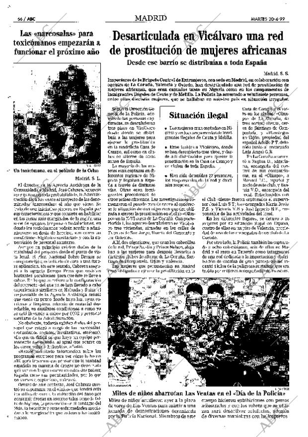 ABC MADRID 20-04-1999 página 66