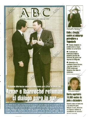 ABC MADRID 21-04-1999 página 1