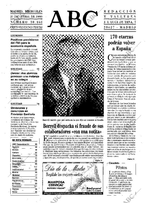 ABC MADRID 21-04-1999 página 11