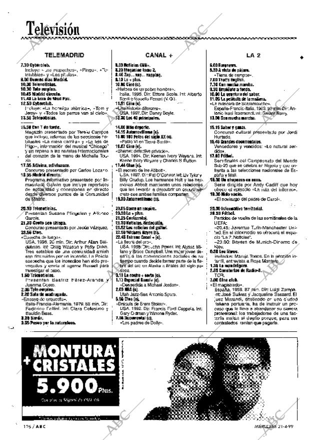 ABC MADRID 21-04-1999 página 126
