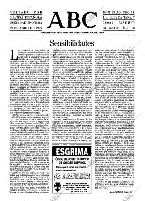 ABC MADRID 21-04-1999 página 3