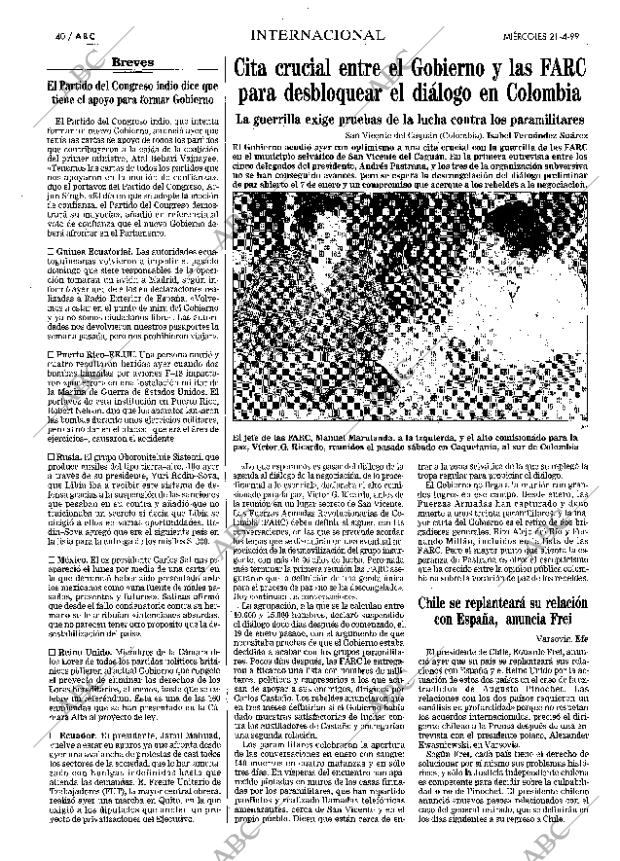 ABC MADRID 21-04-1999 página 40