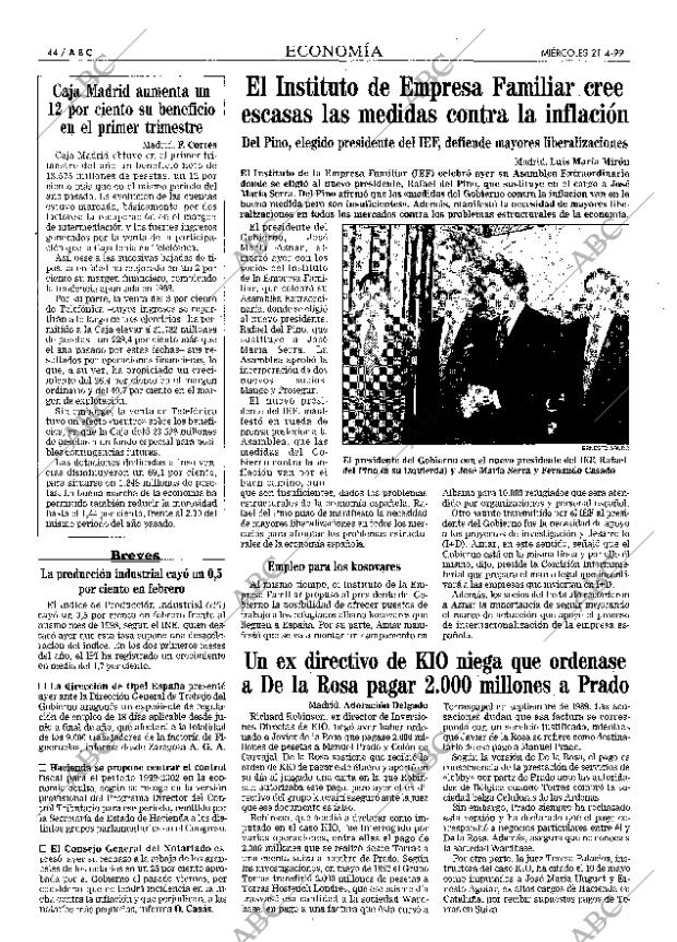 ABC MADRID 21-04-1999 página 44