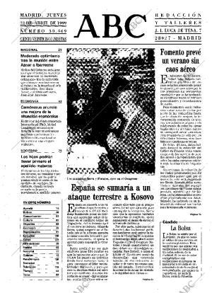 ABC MADRID 22-04-1999 página 11