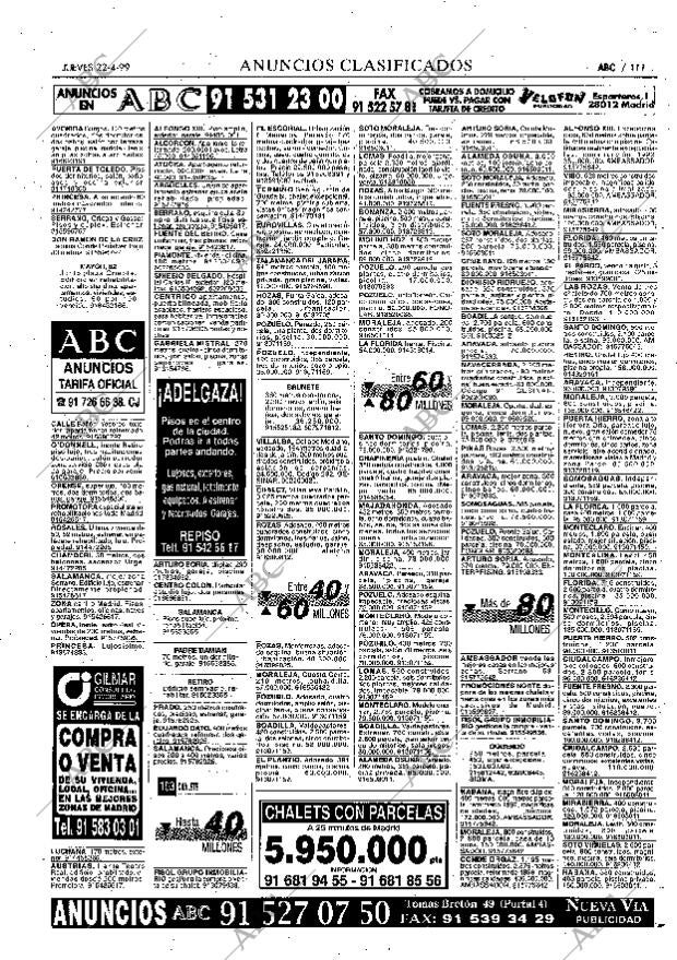 ABC MADRID 22-04-1999 página 111