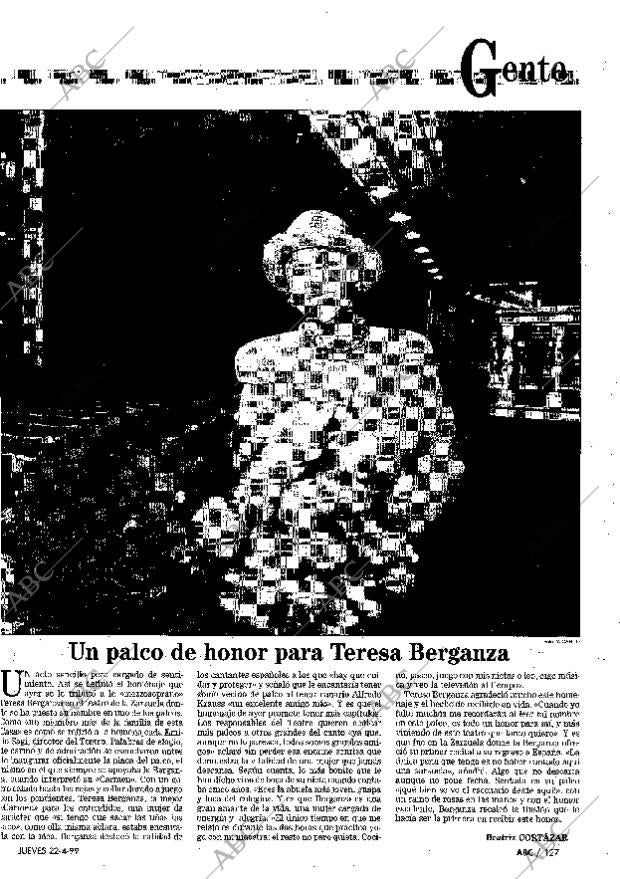 ABC MADRID 22-04-1999 página 127