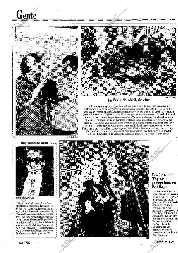 ABC MADRID 22-04-1999 página 128