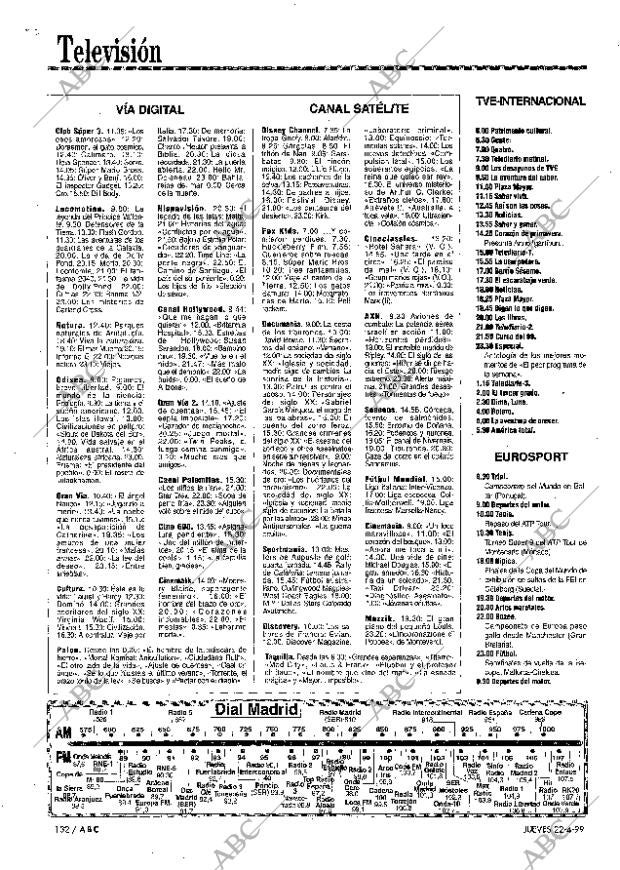ABC MADRID 22-04-1999 página 132
