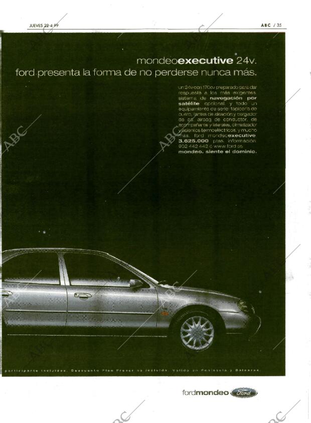ABC MADRID 22-04-1999 página 35