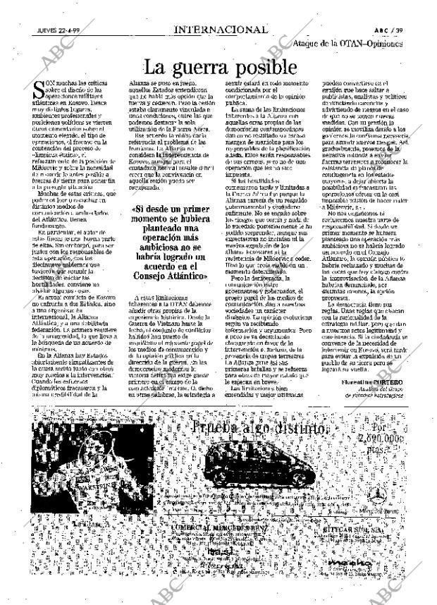 ABC MADRID 22-04-1999 página 39
