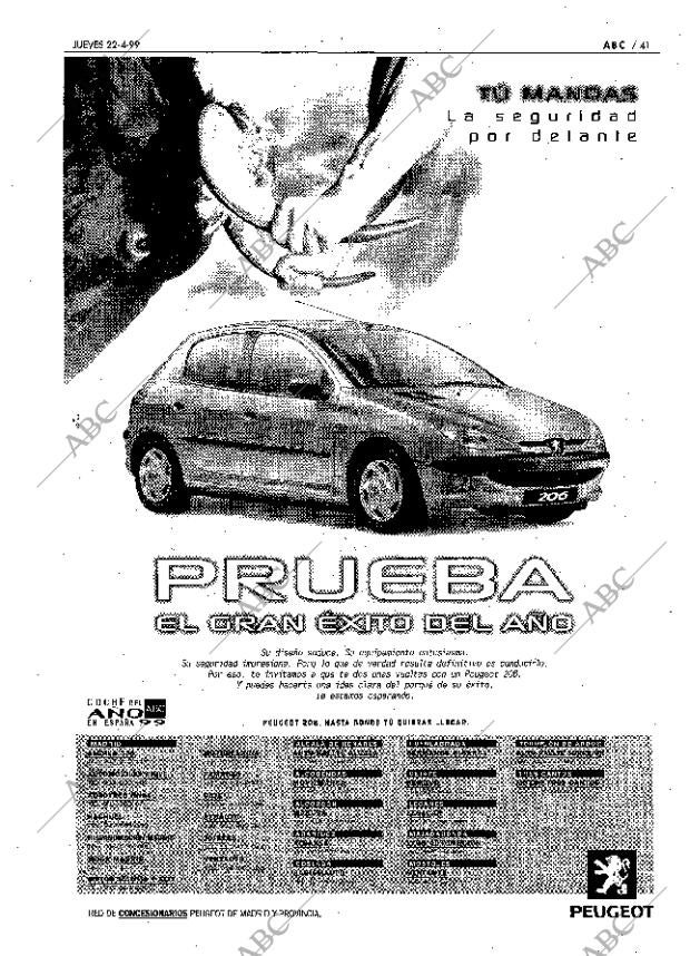 ABC MADRID 22-04-1999 página 41