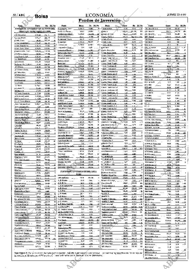 ABC MADRID 22-04-1999 página 50