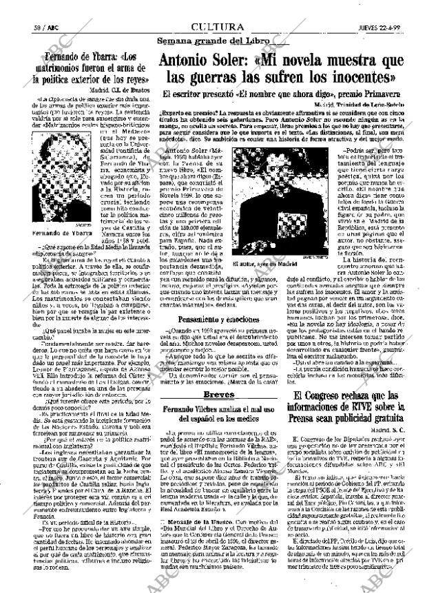 ABC MADRID 22-04-1999 página 58