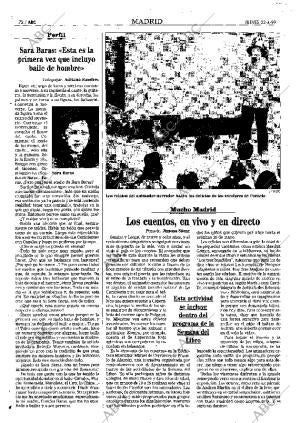 ABC MADRID 22-04-1999 página 72