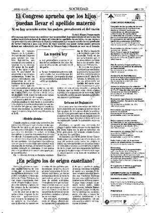 ABC MADRID 22-04-1999 página 79