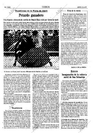 ABC MADRID 22-04-1999 página 84