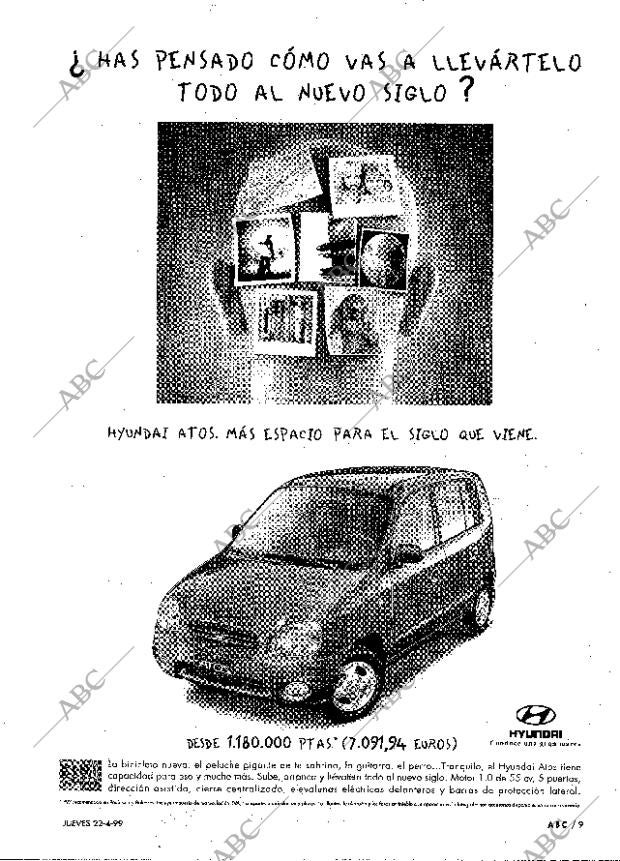 ABC MADRID 22-04-1999 página 9