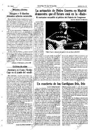 ABC MADRID 22-04-1999 página 92