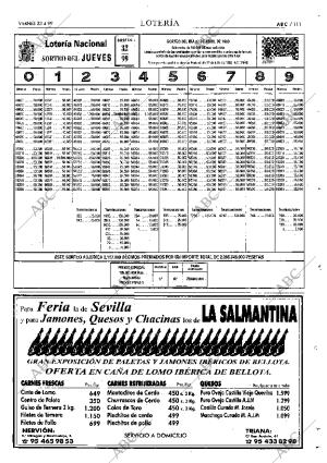 ABC SEVILLA 23-04-1999 página 111