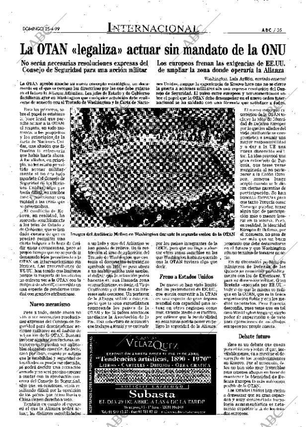 ABC MADRID 25-04-1999 página 35