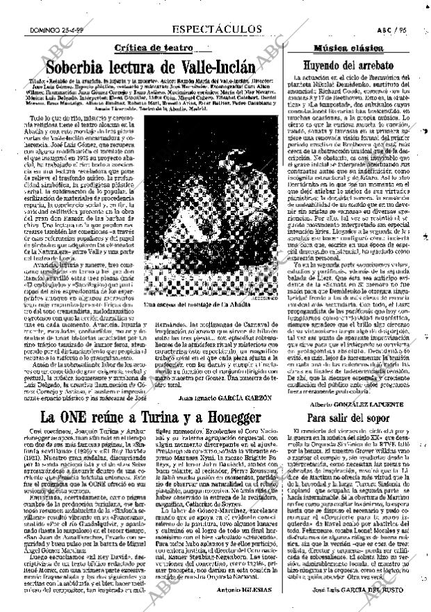 ABC MADRID 25-04-1999 página 95