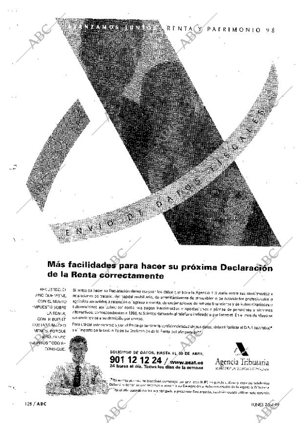 ABC MADRID 26-04-1999 página 128