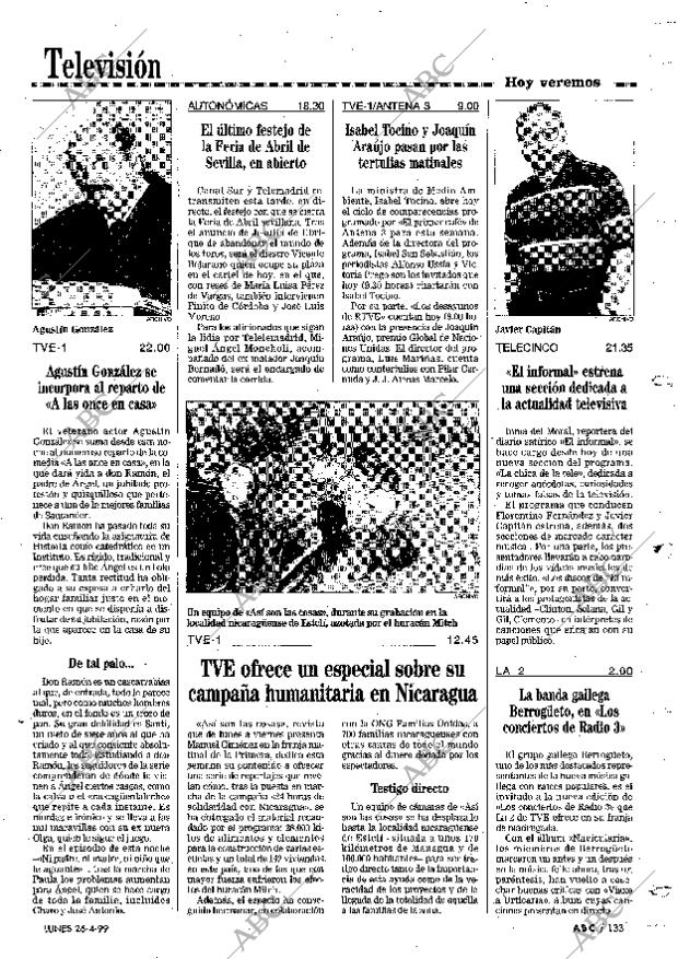 ABC MADRID 26-04-1999 página 133