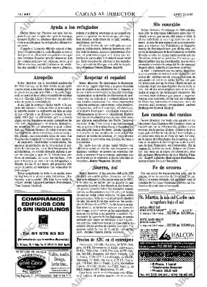 ABC MADRID 26-04-1999 página 14