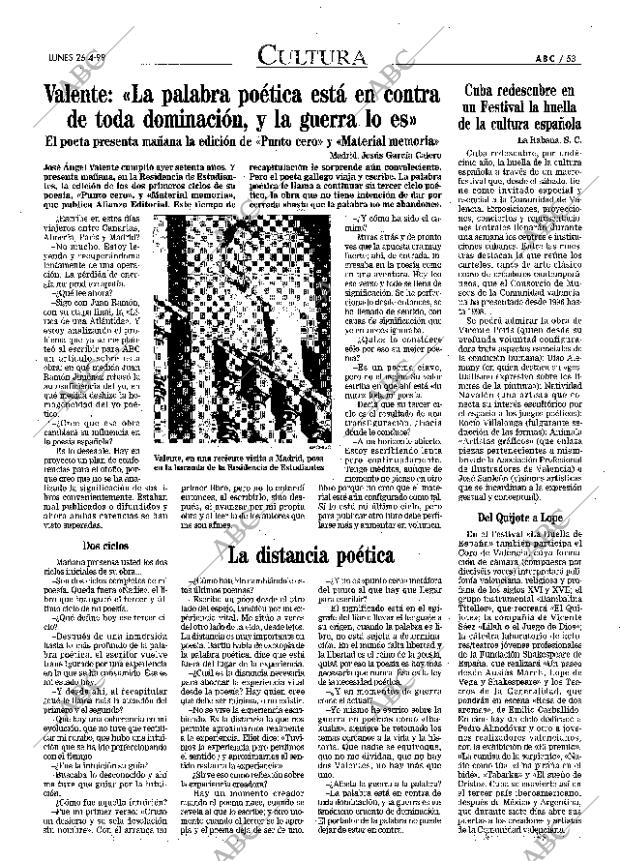 ABC MADRID 26-04-1999 página 53