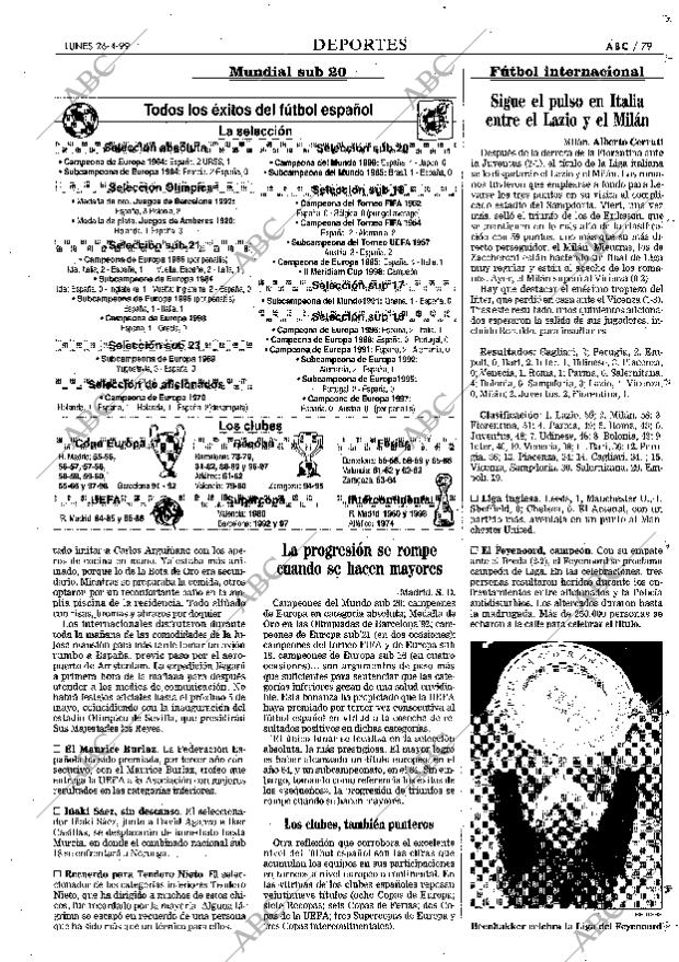 ABC MADRID 26-04-1999 página 79