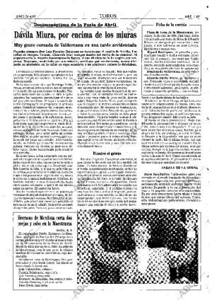 ABC MADRID 26-04-1999 página 89