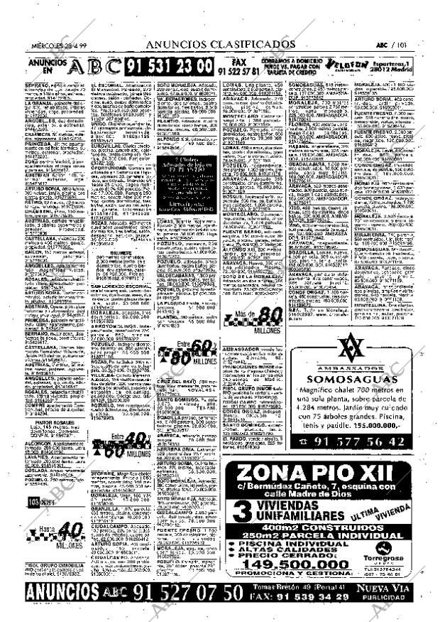 ABC MADRID 28-04-1999 página 101