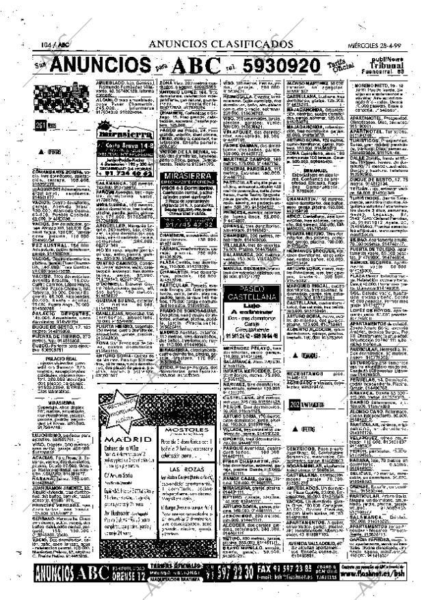 ABC MADRID 28-04-1999 página 104