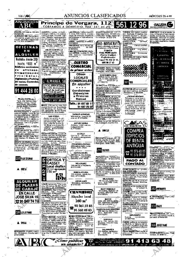 ABC MADRID 28-04-1999 página 106