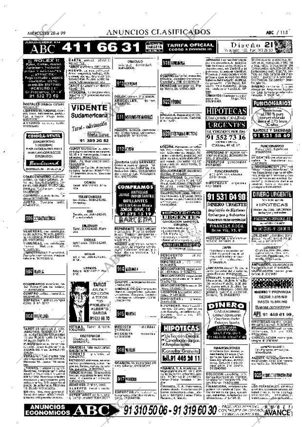 ABC MADRID 28-04-1999 página 115