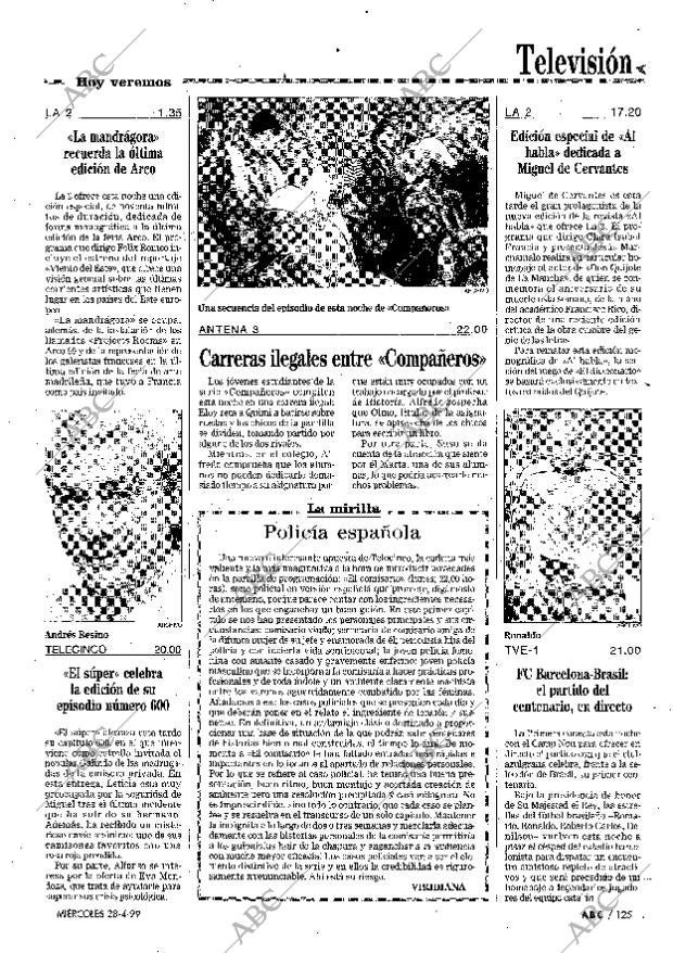 ABC MADRID 28-04-1999 página 125